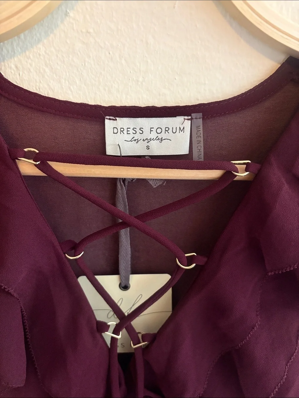 Dress Forum Ruffle Chiffon Blouse